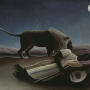 Henri Rousseau, dit Le Douanier, La Bohémienne endormie, 1897