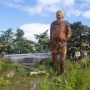 Fabrice Hyber, L'homme des bois, Jardin des plantes.