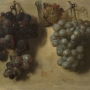 Nicolas de Largillière Deux grappes de raisin 1677 Huile sur panneau 24,5 x 34,5 cm Paris, Fondation Custodia, Collection Frits Lugt  © Paris, Fondation Custodia